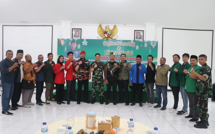 Dandim Tulungagung Gelar Coffee Morning dan Halal Bi Halal