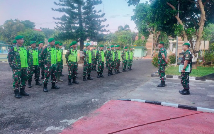Kodim 0801/Pacitan Gelar Apel Kesiapsiagaan