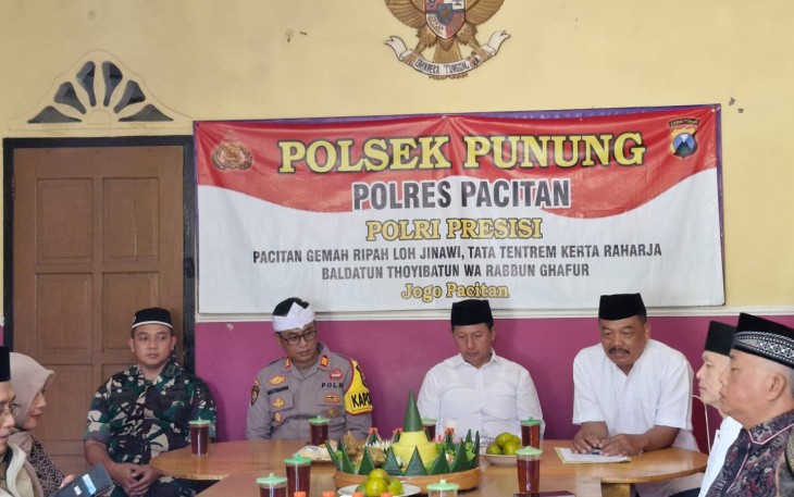 Pelda Arianto Batuud Koramil 0801/10 Punung Hadiri Rapat Muscam dengan MUI