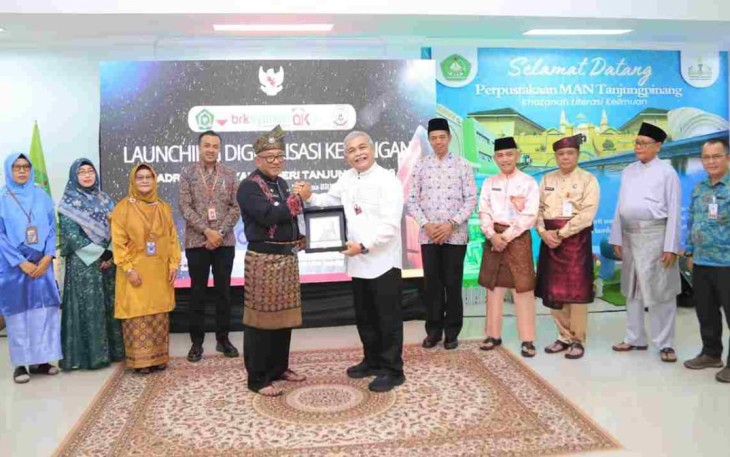Wali Kota Lis Apresiasi MAN Tanjungpinang Jadi Sekolah Pertama Terapkan Digitalisasi Keuangan di Kepri