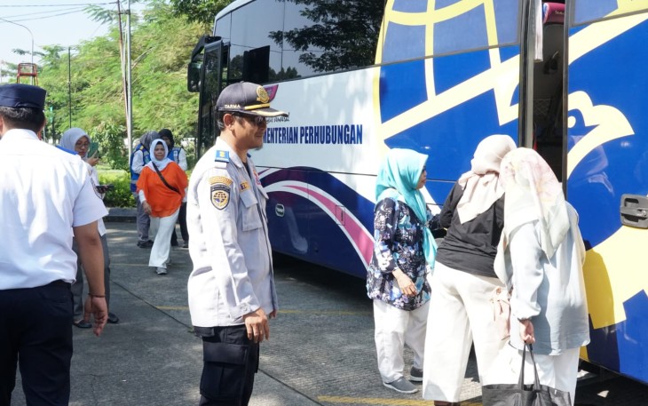Ditjen Hubdat Periksa 158 Unit Angkutan Orang 