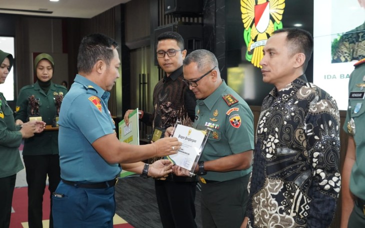 Kodam IX/Udayana Raih Juara I Lomba Jurnalistik TMMD 123