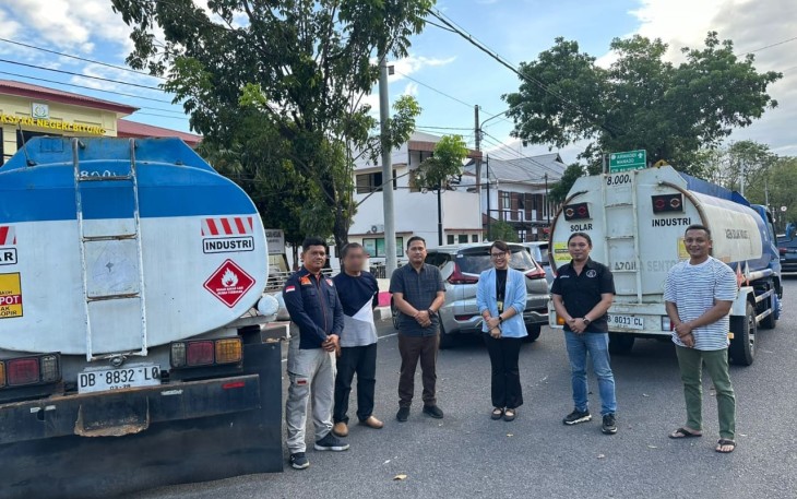 Polres Bitung Serahkan Pelaku Penyalahgunaan BBM Bersubsidi Ke JPU