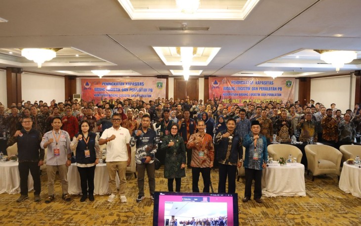 BNPB Gelar Peningkatan Kapasitas Logistik dan Peralatan Regional Sumatera–Jawa serta Pameran Peralatan Kebencanaan