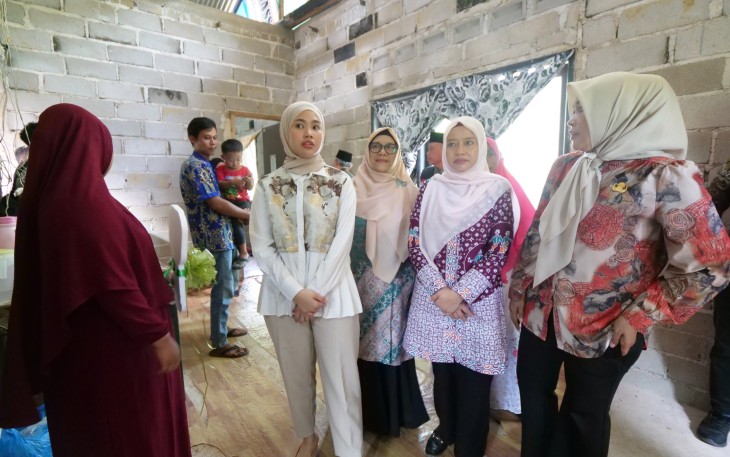 Hafizha Serahkan Rumah Layak Huni Baznas dan Bagikan Paket Stunting