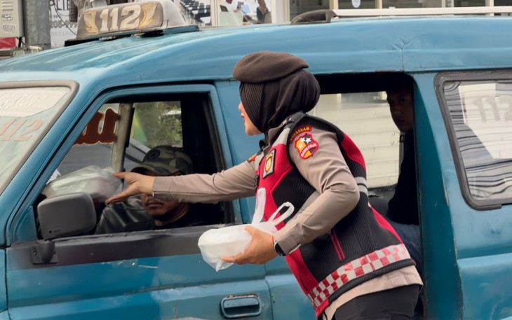 Korsabhara Baharkam Polri Konsisten Gelar Jumat Berkah untuk Warga Depok
