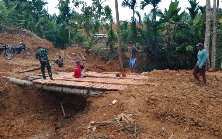 Progres Sasaran Fisik Pengerjaan Jembatan 