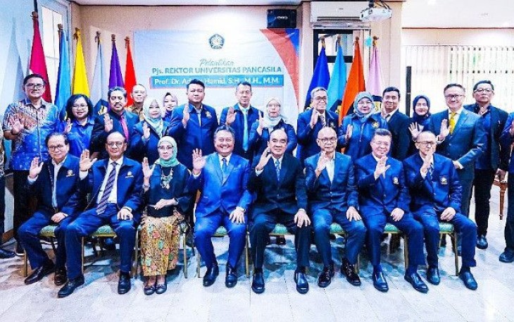 Prof Adnan Hamid Resmi sebagai Pjs Rektor Universitas Pancasila