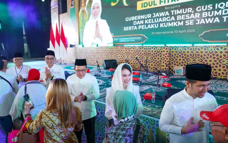 Sebanyak 2.500 Jatimers Hadiri Halal Bihalal Bersama Gubernur Jatim
