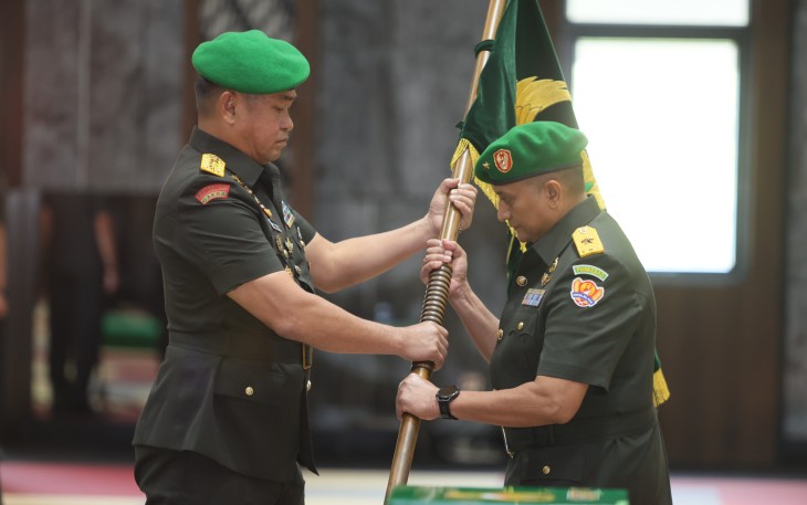 Kasad Pimpin Sertijab Pangdam IX/Udayana dan Empat Jabatan Strategis TNI AD