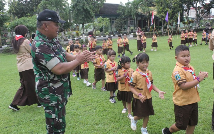 Serunya Kemah di Kodim 0806/Trenggalek