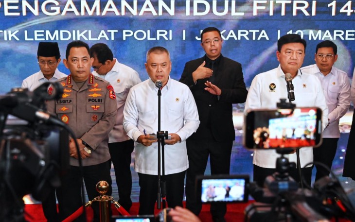 Kementerian Perhubungan telah menyiapkan sejumlah sarana dan prasarana transportasi guna menghadapi masa Angkutan Lebaran pada 21 Maret hingga 11 April 2025, Hal ini disampaikan Menhub Dudy dalam Rapat Koordinasi Lintas Sektoral Kesiapan Angkutan Lebaran 2025 yang dihadiri kementerian dan instansi terkait, di Sekolah Tinggi Ilmu Kepolisian (STIK), Jakarta, Senin (10/3)