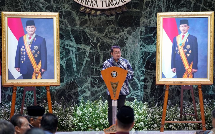 Menteri Ekonomi Kreatif/Kepala Badan Ekonomi Kreatif (Menekraf/Kabekraf) Teuku Riefky Harsya turut menyampaikan dukungannya untuk mendukung Jakarta menjadi Kota Sinema