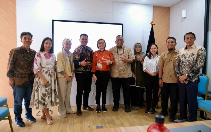 Wakil Menteri Ekonomi Kreatif/Wakil Kepala Badan Ekonomi Kreatif (Wamenekraf/Wakabekraf) Irene Umar menerima audiensi Asosiasi Kreator Foto Video Indonesia (AKFID) di Gedung Menara Merdeka