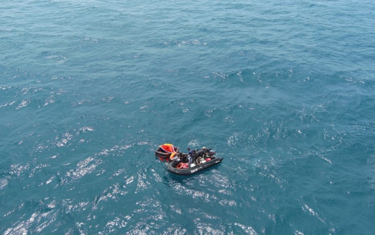 Penyelamatan Korban Kapal Tenggelam di Perairan Banten