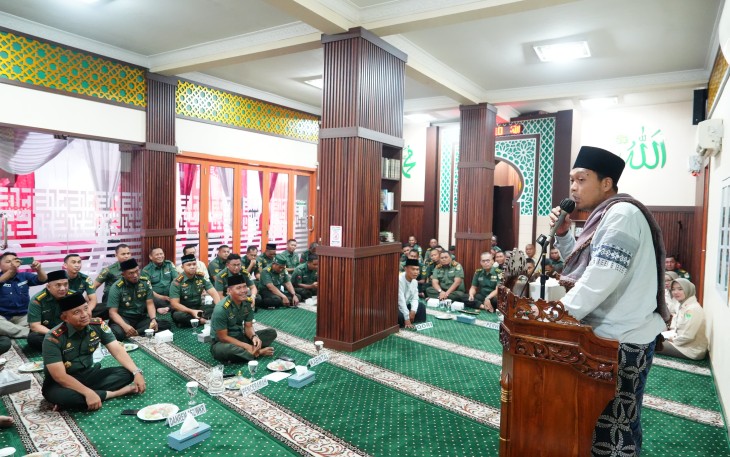 Korem 052/Wkr Peringati Isra Miraj 1446 H