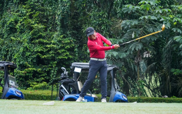 Panglima Kostrad (Pangkostrad) Letnan Jenderal TNI Mohammad Fadjar, MPICT mengadakan Kostrad 64th Anniversary Fun Golf di Emeralda Golf Club, Depok, Jabar (22/2/2025)