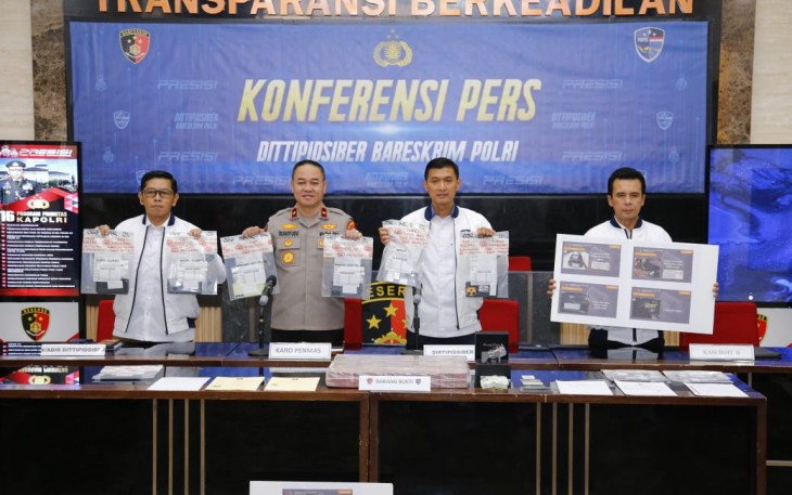 Polri Ungkap Kasus Penipuan Trading Saham dan Kripto