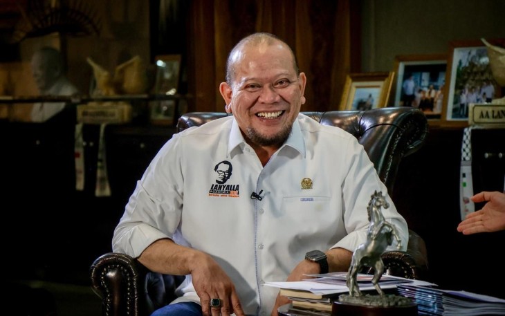 Anggota Dewan Perwakilan Daerah RI AA LaNyalla Mahmud Mattalitti