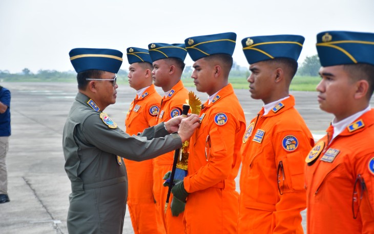 Komandan Puspenerbal Pimpin Acara Tradisi Wingday Pasis Dikpabang XXVlll