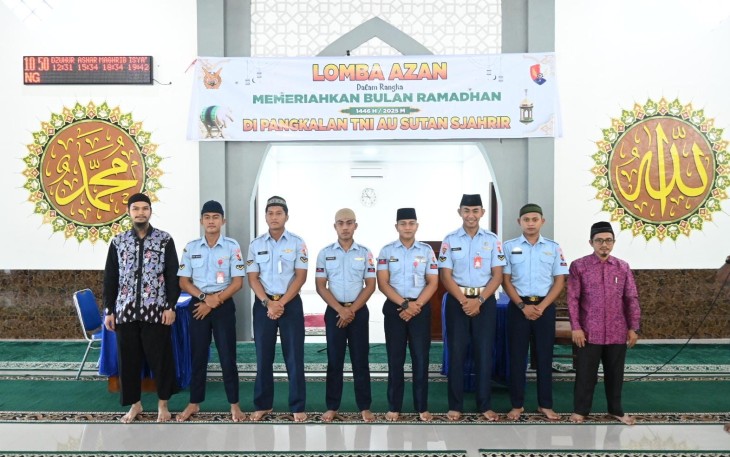 Lanud Sutan Sjahrir Selenggarakan Lomba Azan Antar Satuan Kerja
