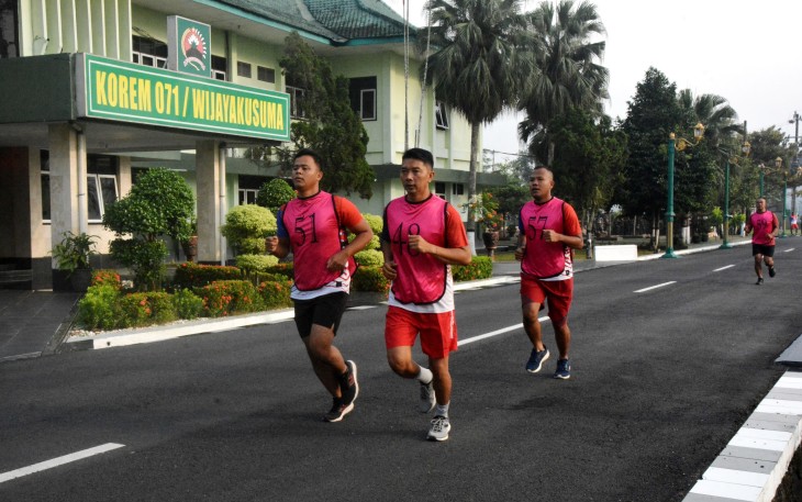 Korem 071/Wk Laksanakan Garjas Periodik 