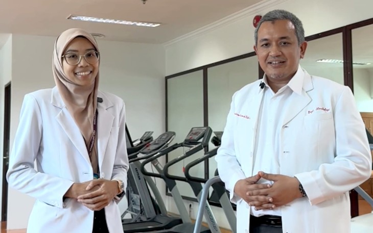 dr Abdul Halim Raynaldo SpJP(K) FIHA, dokter spesialis rehabilitasi jantung di Unit Prevensi dan Rehabilitasi Jantung PJT RS Adam Malik 