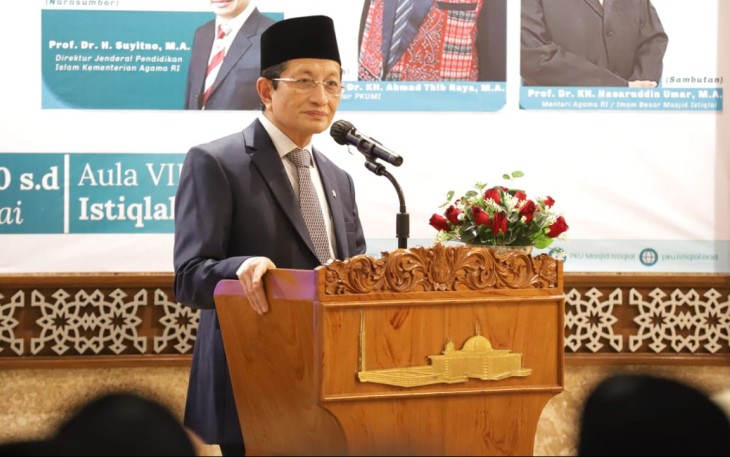 Menteri Agama Republik Indonesia Nasaruddin Umar