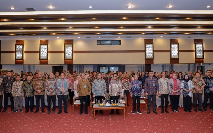 Focus Group Discussion (FGD) Nasional Pengujian K3 yang bertajuk "Quo Vadis Pengawas Ketenagakerjaan Spesialis Pasca Berlakunya Peraturan MenPAN RB Nomor 30 Tahun 2020," di Ruang Tridharma Kemnaker, Jakarta, Kamis (27/2/2025)