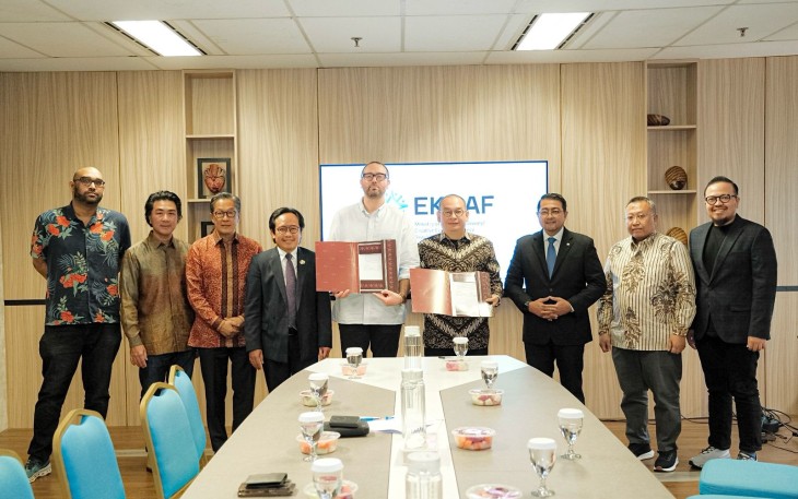 Menteri Ekonomi Kreatif/Kepala Badan Ekonomi Kreatif (Menekraf/Kabekraf) Teuku Riefky Harsya menerima audiensi PT Sinergi Corpora Utama (Synco Group)