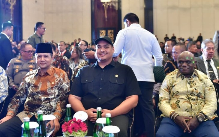 Menteri Pemuda dan Olahraga (Menpora) RI Dito Ariotedjo menghadiri pembukaan Kongres Nasional Ke-4 Kongres Advokat Indonesia (KAI) di The Trans Luxury Hotel, Jalan Gatot Subroto Nomor 289 Bandung, Jawa Barat (Jabar), Senin (10/2)