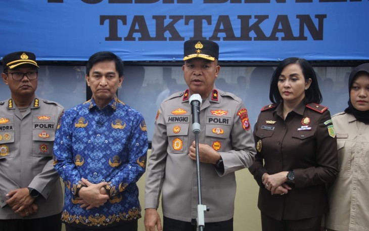 Polda Banten Launcing Pembangunan dan Operasional SPPG