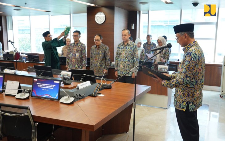 Menteri Dody Lantik Kepala BPJT dan Jabatan Fungsional Ahli Utama