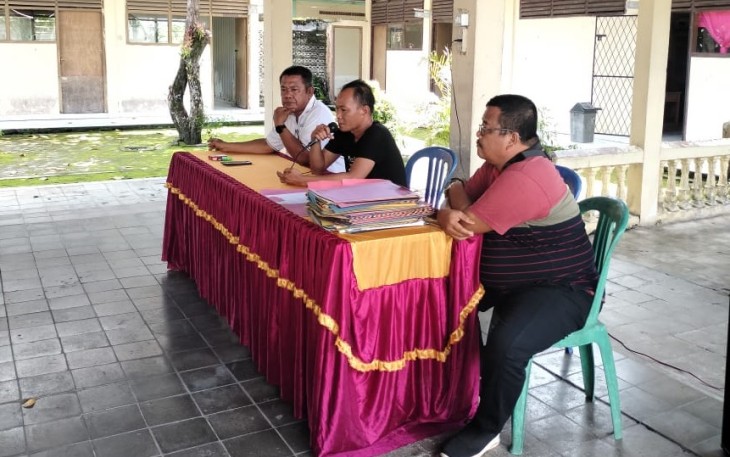 Pemdes se-Kecamatan Cempaka Duduk Bersama Awak Media