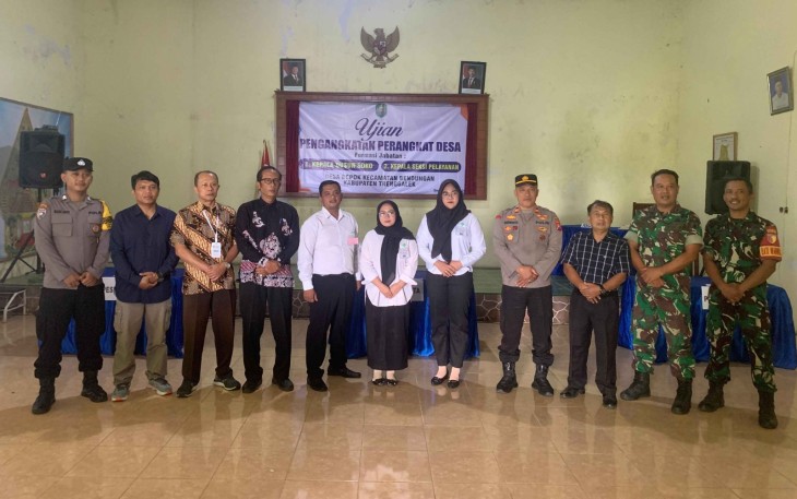 Ujian Perangkat Desa Depok Dikawal Ketat
