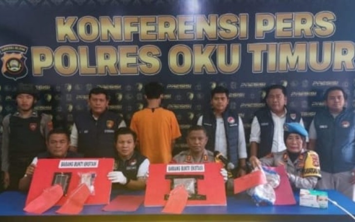 Satresnarkoba Polres Oku Timur Berhasil Ungkap Kasus Peredaran Narkoba Jenis Pil Exstasi