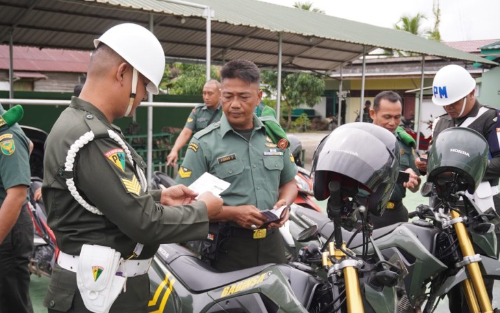 Subdenpom II/2-2 Tajab Sosialisasi Waspada Wira Lembing Tahun 2025 