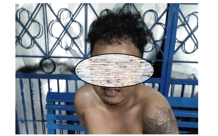 Pelaku Saat Diamankan
