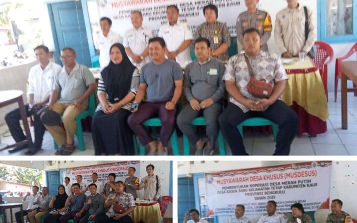 Desa Kasuk Baru Bentuk Koperasi Merah Putih