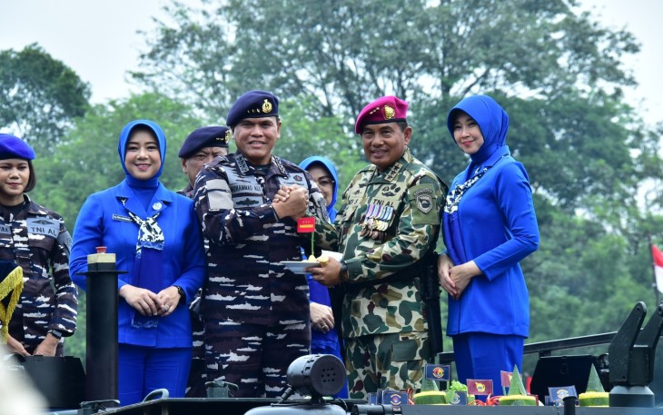 Tasyakuran Restrukturisasi Korps Marinir dan 14 Kodaeral TNI AL