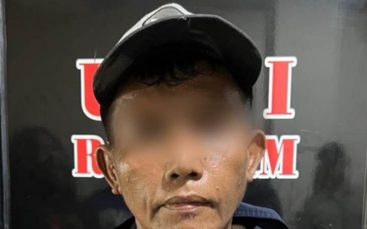 Tersangka saat Diamankan