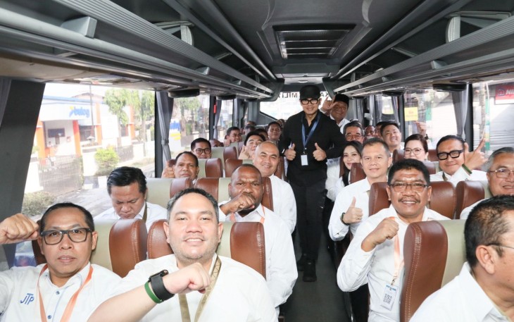 Wamendagri Bima Arya Mengawali Hari Ketiga Retret Pembekalan Magelang, Jawa Tengah, Minggu (23/2/2025)