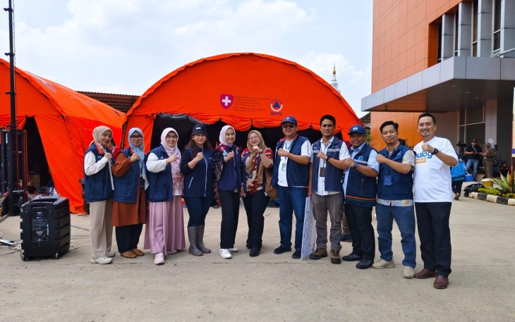 WIKA Salurkan Bantuan Untuk Korban Bencana Banjir di Jakarta dan Bekasi