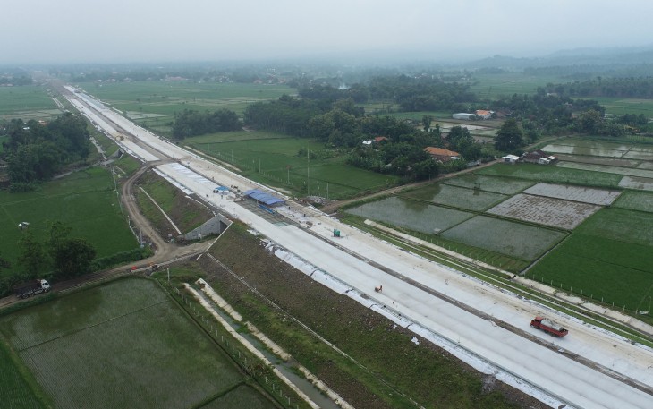Progres Pembangunan Tol Probowangi Paket 3 Capai 74,9%