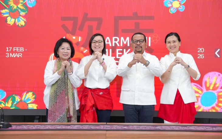 Pemerintah secara resmi meluncurkan logo perhelatan “Imlek Nasional 2026
