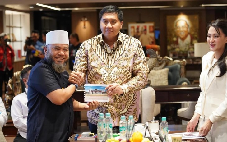 Gubernur Bengkulu Helmi Hasan melakukan kunjungan kerja ke Kementerian Perumahan dan Kawasan Permukiman (PKP) dan bertemu langsung dengan Menteri PKP Maruarar Sirait di Wisma Mandiri II Lantai 21, Jakarta Pusat