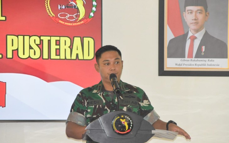 Dandim 1710/Mimika Letkol Inf Redi Dwi Yuda Kurniawan, S.I.P.