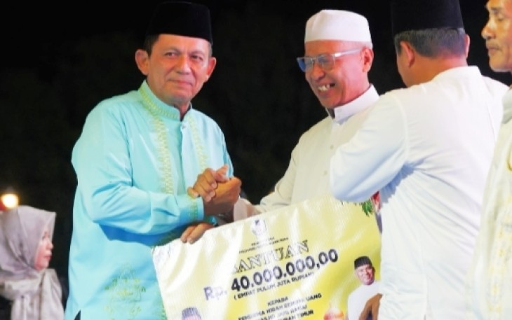 Gubernur Ansar Hadiri Halal Bihalal di Natuna