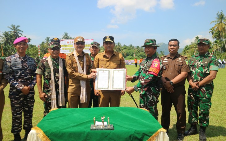 TMMD Ke-127 Tahun 2026 Kodim 0311/Pessel Resmi Dibuka