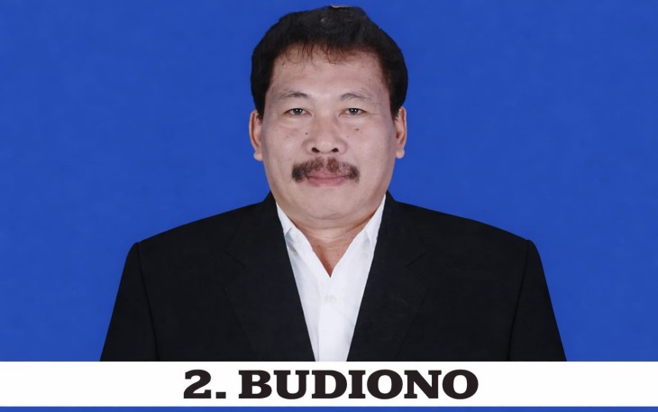 Budiono, warga Desa Laban, Kecamatan Menganti, Kabupaten Gresik.
